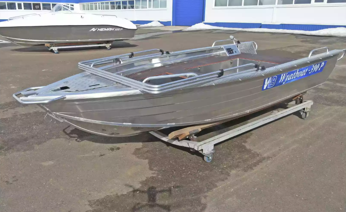 Алюминиевая лодка Wyatboat-390РМ в Владимире