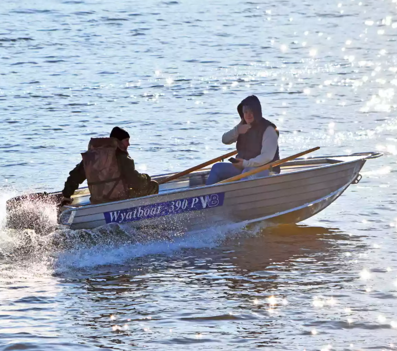 Алюминиевая лодка Wyatboat-390 P в Владимире