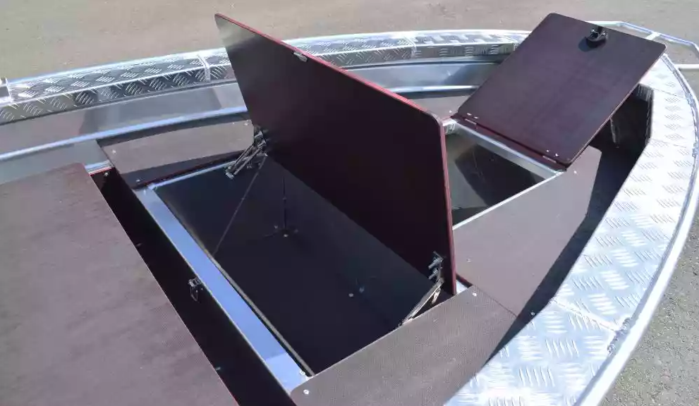 Алюминиевая лодка Wyatboat-390Р Fish в Владимире