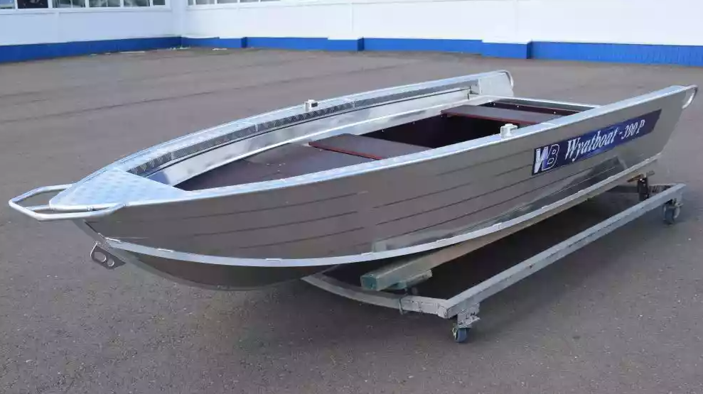 Алюминиевая лодка Wyatboat-390Р Fish в Владимире