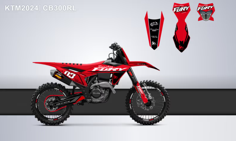 Кроссовый мотоцикл Sanchez Fury CB300RL в Владимире