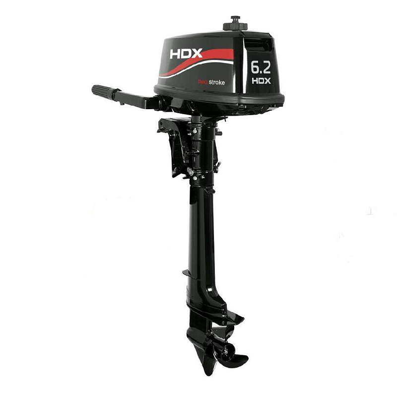 Лодочный мотор 2-х тактный HDX R series T 6,2 BMS (с топливным баком 12л) в Владимире