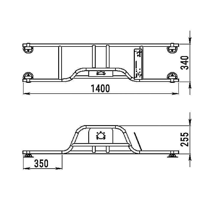 Стойка рулевая с бортовым креплением малая в Владимире