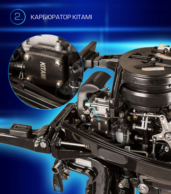 Лодочный мотор MARLIN PROLINE MP 9.9(20) AMHL FORCE в Владимире