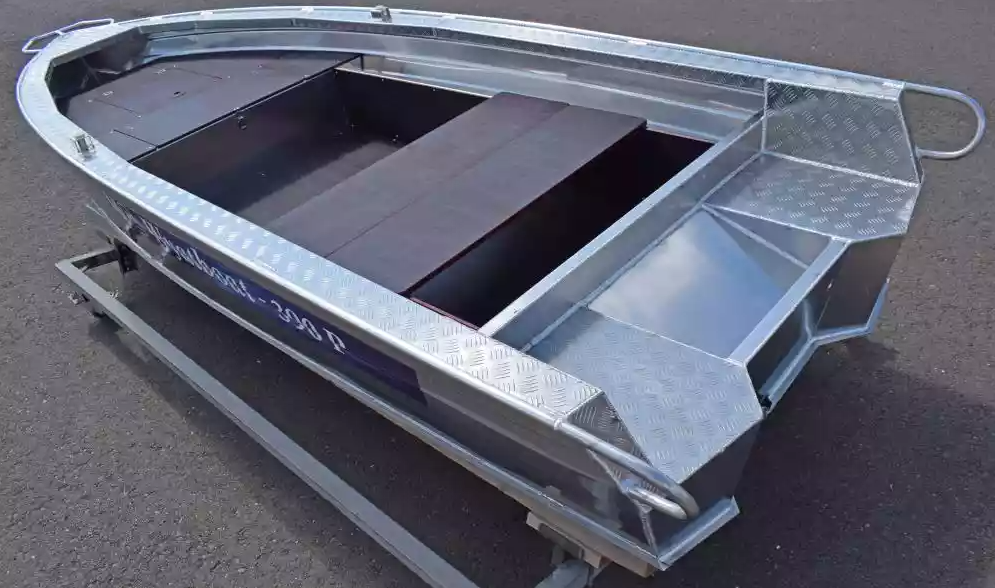Алюминиевая лодка Wyatboat-390Р Fish в Владимире