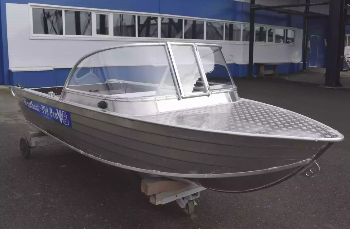 Алюминиевая лодка Wyatboat-390 Pro в Владимире