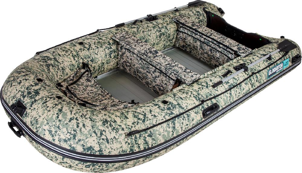 НАДУВНАЯ ЛОДКА GLADIATOR C420AL в Владимире