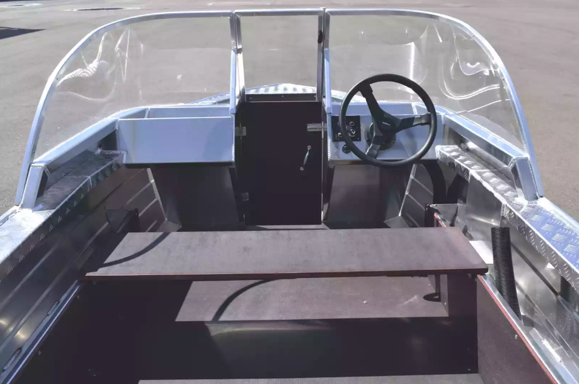 Алюминиевая лодка Wyatboat-390 DCM в Владимире