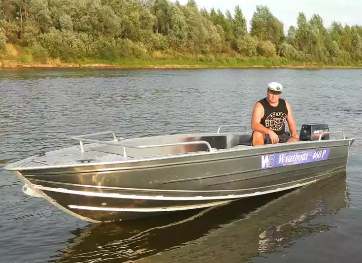 Алюминиевая лодка Wyatboat-460 P в Владимире