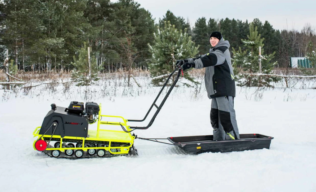 Мотобуксировщик Бурлак ХОЗЯИН-1 (капот ткань) в Владимире