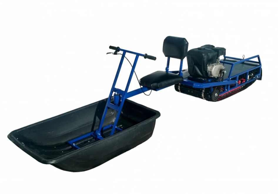 Мотобуксировщик толкач Альбатрос-XL8 с модулем. С фарой, склизы в Владимире