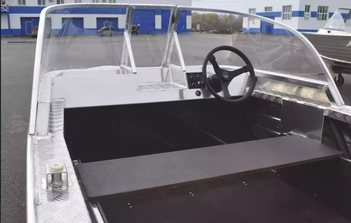 Алюминиевая лодка Wyatboat-390 Pro в Владимире