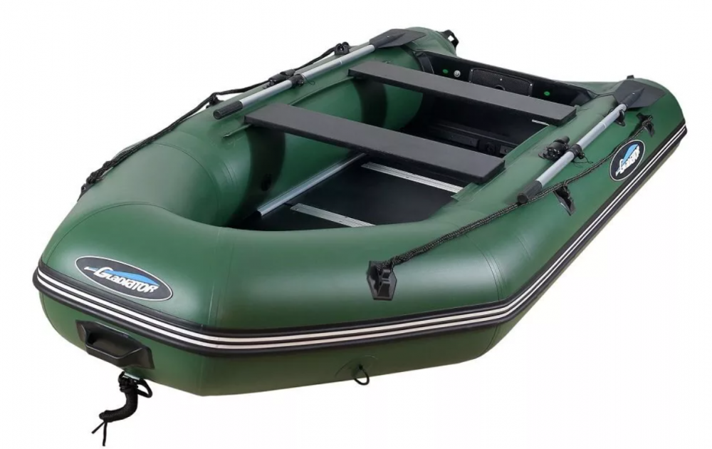 МОТОРНО-ГРЕБНАЯ ЛОДКА ПВХ GLADIATOR A 320 ТК С ФАНЕРНЫМ ПОЛОМ в Владимире