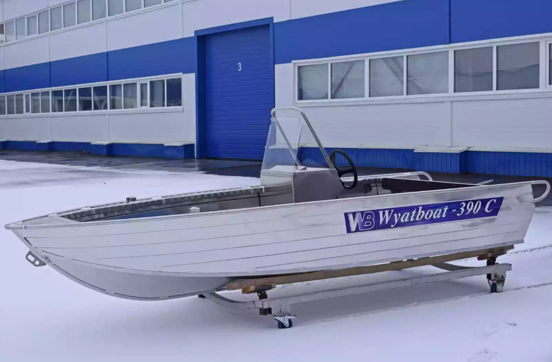 Алюминиевая лодка Wyatboat-390 C в Владимире