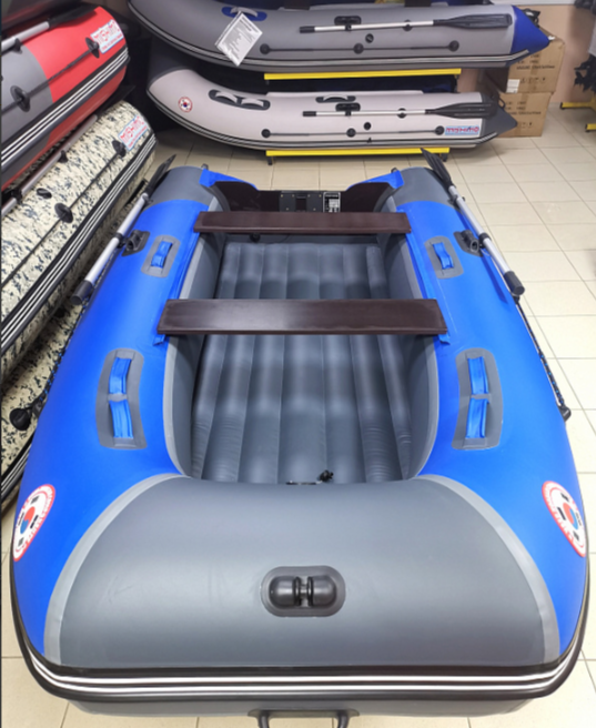 КОМПЛЕКТ Лодка MISHIMO PRO 350 + ЛОДОЧНЫЙ МОТОР MARLIN MP 9.9 (20) AMHS PRO в Владимире