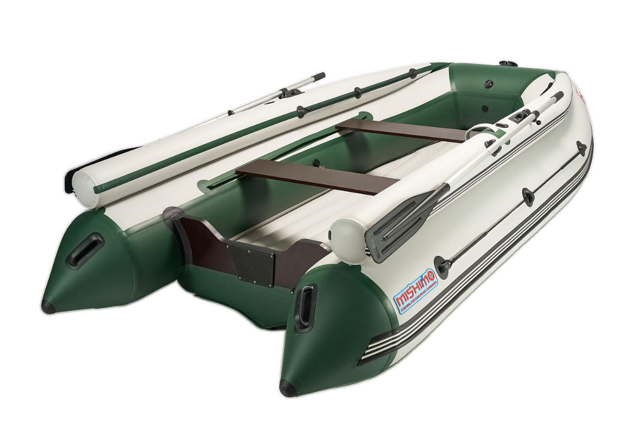 КОМПЛЕКТ ЛОДКА MISHIMO FAMILY LITE 370 + МОТОР MARLIN MP 9.9 AMHS PROLINE FORCE в Владимире