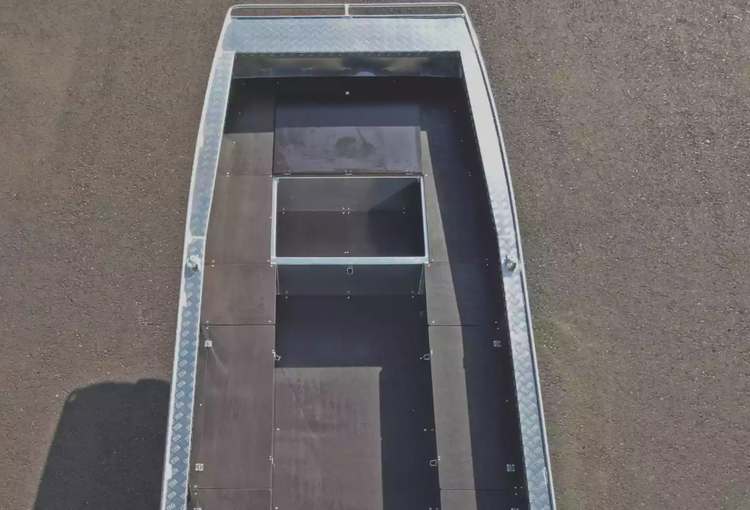 Алюминиевая лодка Wyatboat-490 Jonboat в Владимире