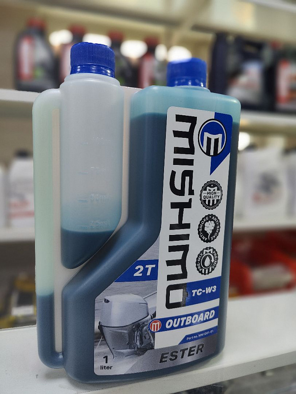 Масло MISHIMO 2T OUTBOARD (ESTER) полусинтетика 1 л в Владимире