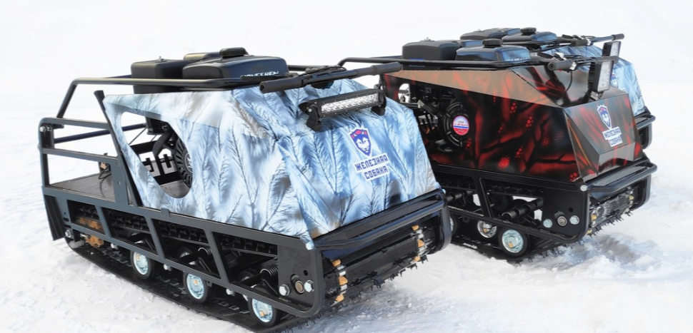 Мотобуксировщик Irondog (Железная собака) M500 20  Камуфляж Охотник в Владимире