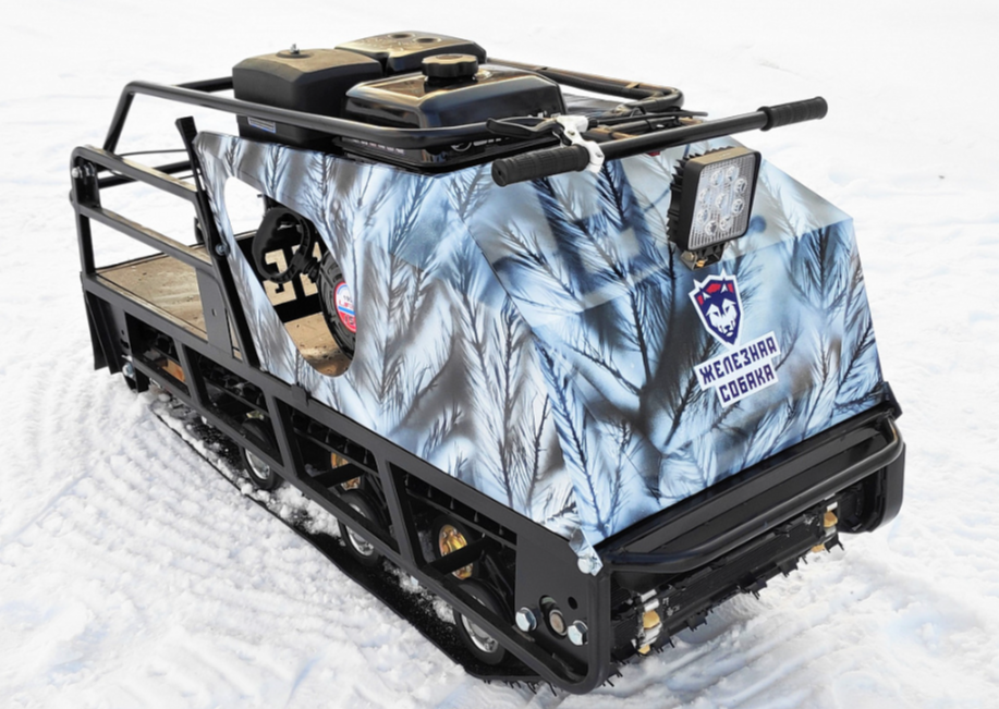 Мотобуксировщик Irondog (Железная собака) M500 20  Камуфляж Охотник в Владимире