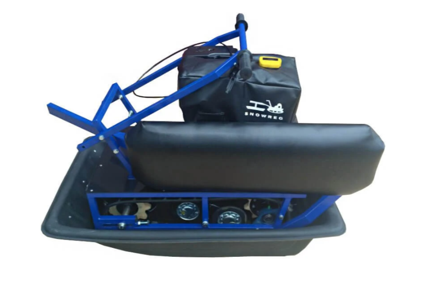 Мини-мотобуксировщик Альбатрос-М с фарой в Владимире