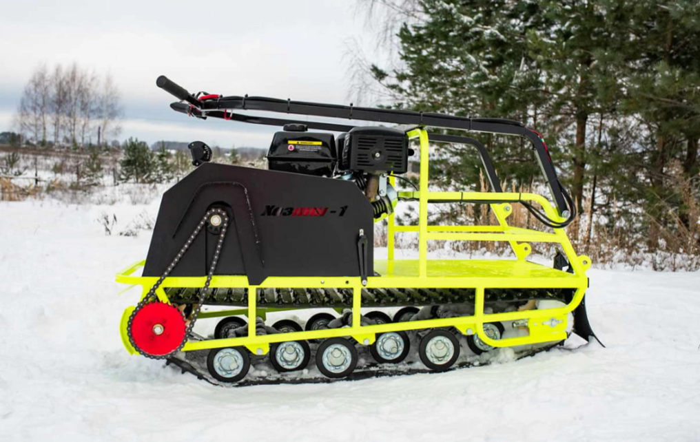 Мотобуксировщик Бурлак ХОЗЯИН-1 (капот металл) в Владимире