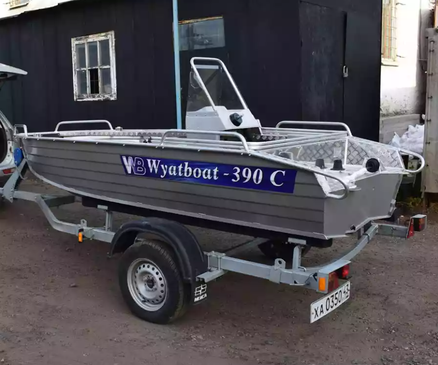 Алюминиевая лодка Wyatboat-390 C в Владимире