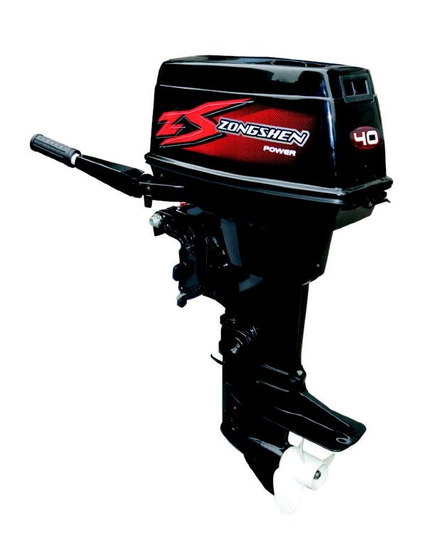 Лодочный мотор Zongshen T40 (+руль+пульт) в Владимире