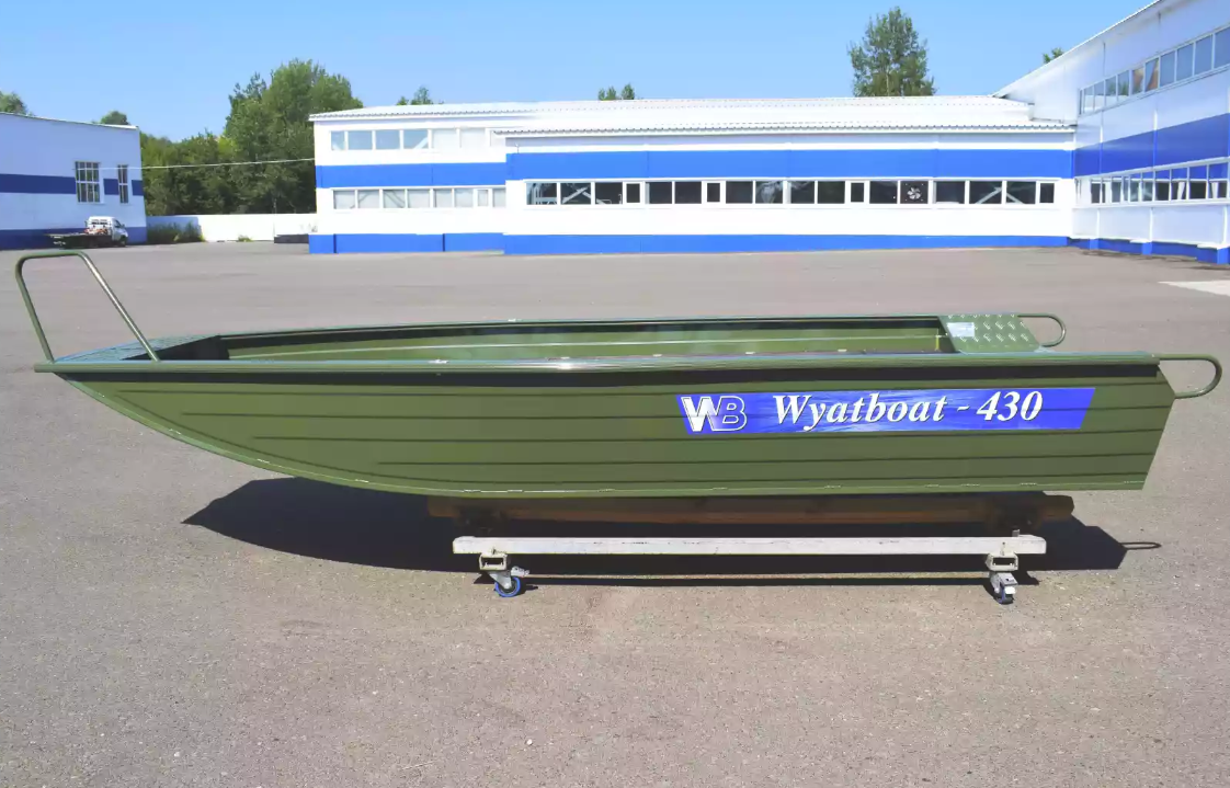 Алюминиевая лодка  Wyatboat-430 Master Fish в Владимире