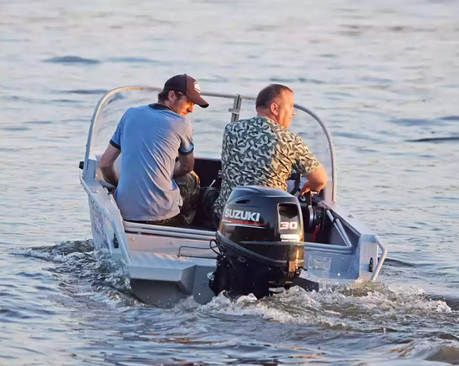 Алюминиевая лодка Wyatboat-390 DCM в Владимире