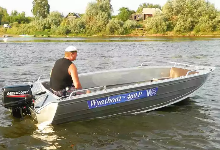 Алюминиевая лодка Wyatboat-460 P в Владимире