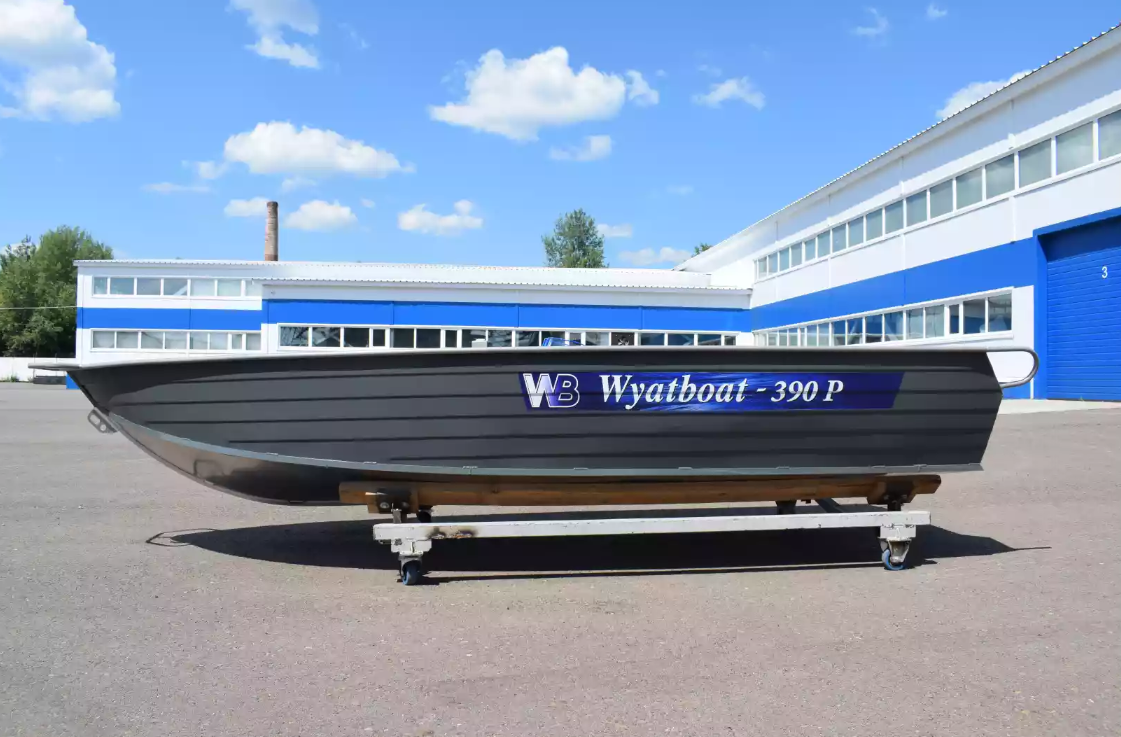Алюминиевая лодка Wyatboat-390Р Fish в Владимире