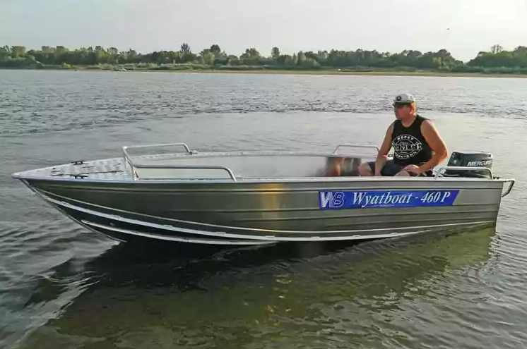 Алюминиевая лодка Wyatboat-460 P в Владимире