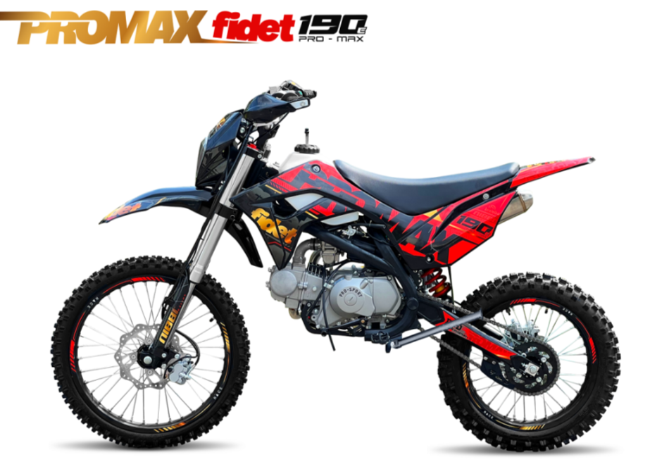 Мотоцикл (питбайк) PROMAX FIDET (ФАЙДЕТ) 190E MAX PRO LUX 19/16 в Владимире