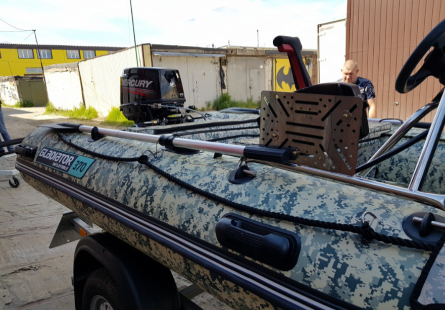 НАДУВНАЯ ЛОДКА GLADIATOR C370AL в Владимире