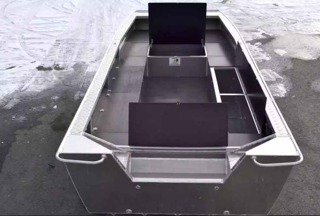 Алюминиевая лодка Wyatboat-490 Jonboat в Владимире