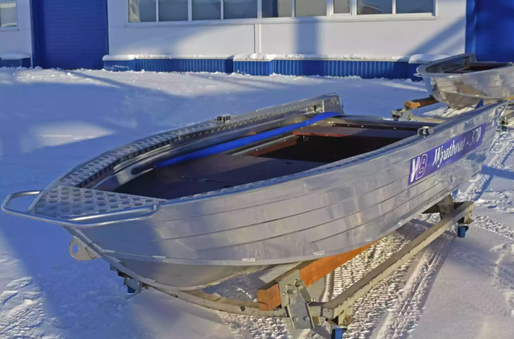 Алюминиевая лодка Wyatboat-370 Р FISH в Владимире