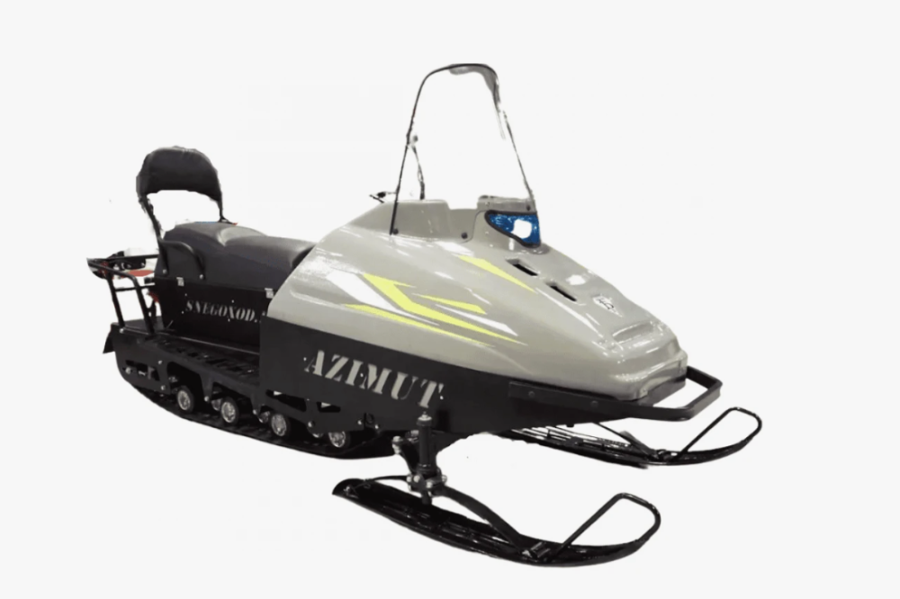 Миниснегоход Бурлак Азимут 20 л.с. , эл.запуск, реверс, тормоз гидравл, капот серый в Владимире