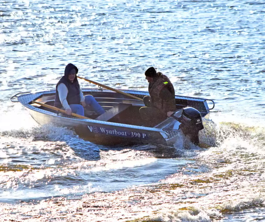 Алюминиевая лодка Wyatboat-390 P в Владимире