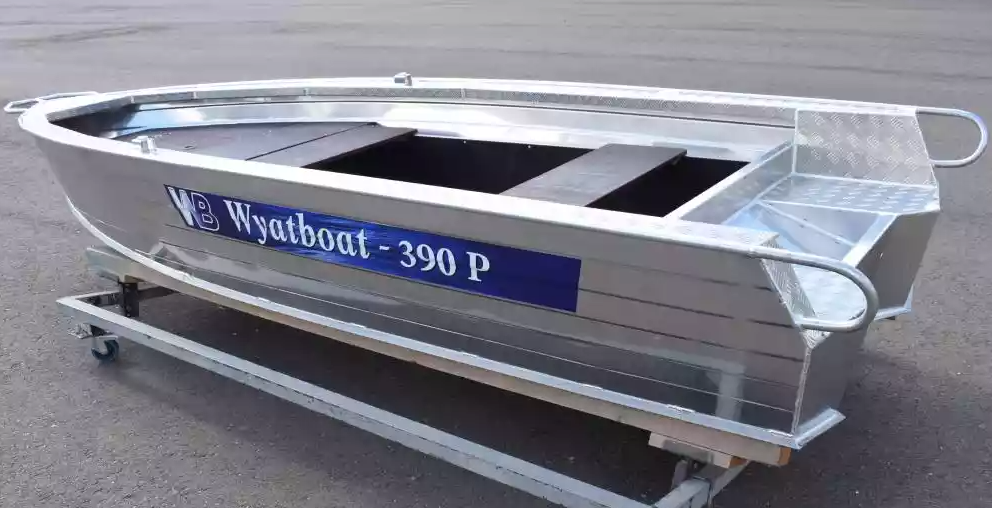 Алюминиевая лодка Wyatboat-390Р Fish в Владимире