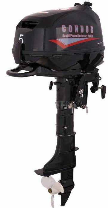 Лодочный мотор Condor F5HS без бака 12 л. в Владимире