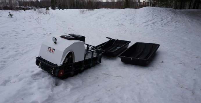 Мотобуксировщик СТЕМ СЕВЕР ЭКСПЕРТ 500 КОМПАКТ 15 л.с. в Владимире