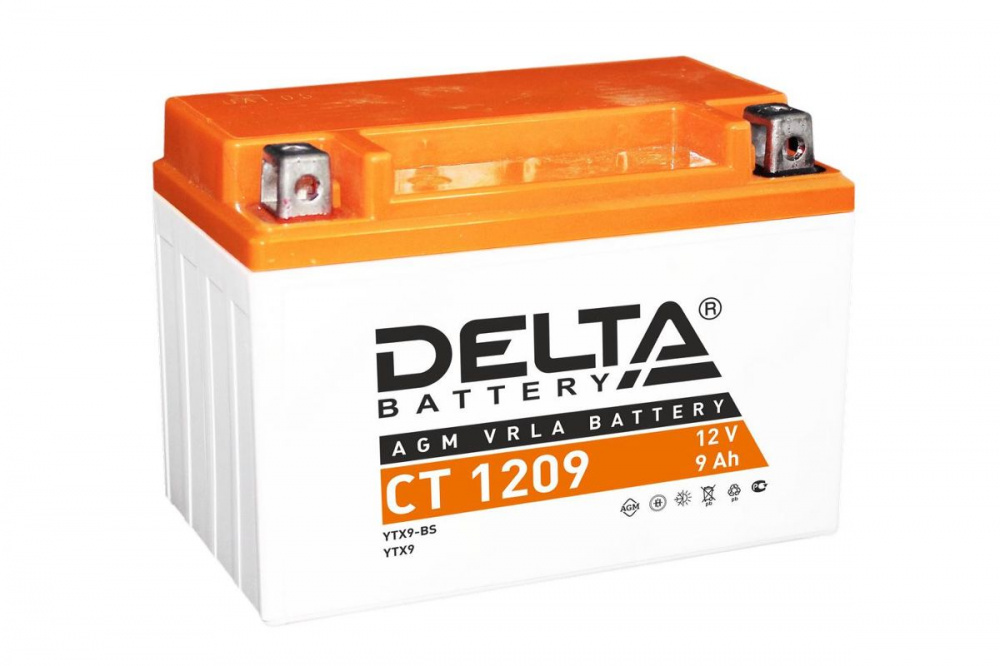 Аккумулятор Delta CT 1209 (12V / 9Ah) в Владимире