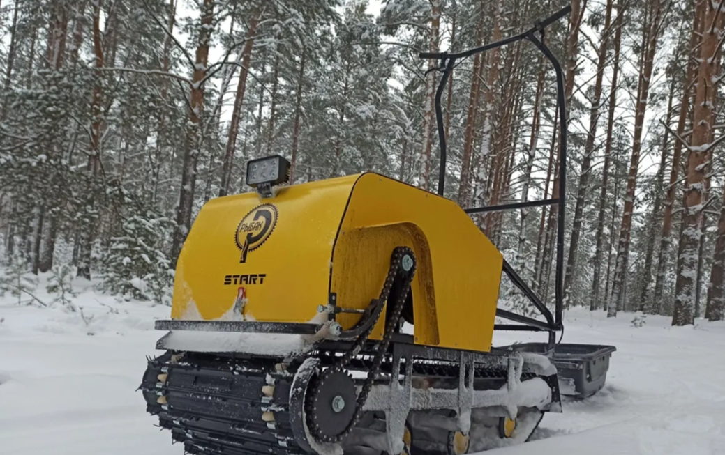 Мотобуксировщик РЫБАК СТАРТ Lifan 15 л.с. (металлический капот) в Владимире