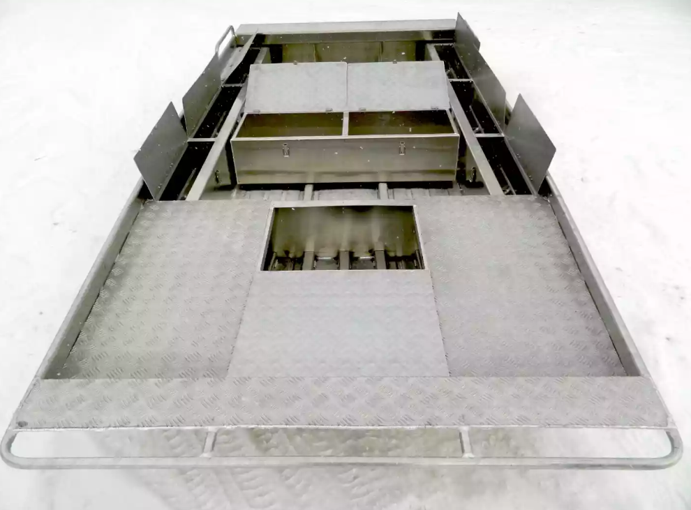 Алюминиевая лодка Wyatboat-390 Jonboat в Владимире