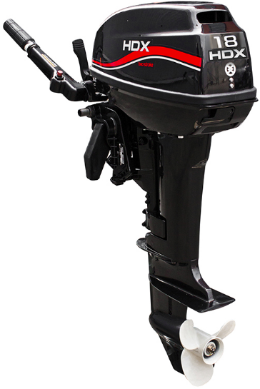 Лодочный мотор 2-х тактный HDX R series TE 18 BMS в Владимире