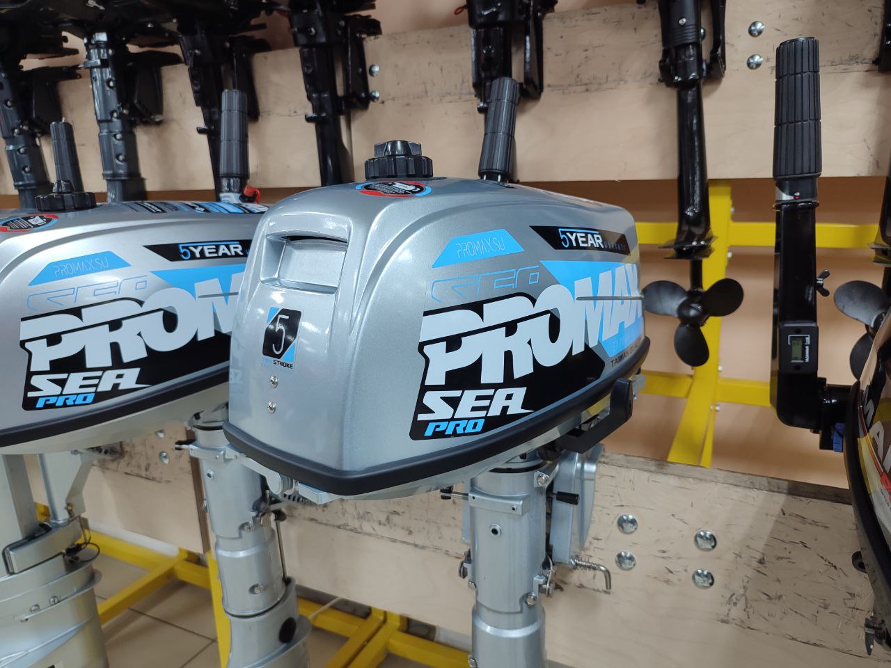 Лодочный мотор PROMAX SP5FHS (внешний бак 12 л) в Владимире