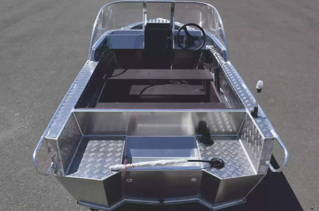 Алюминиевая лодка Wyatboat-390 DCM в Владимире