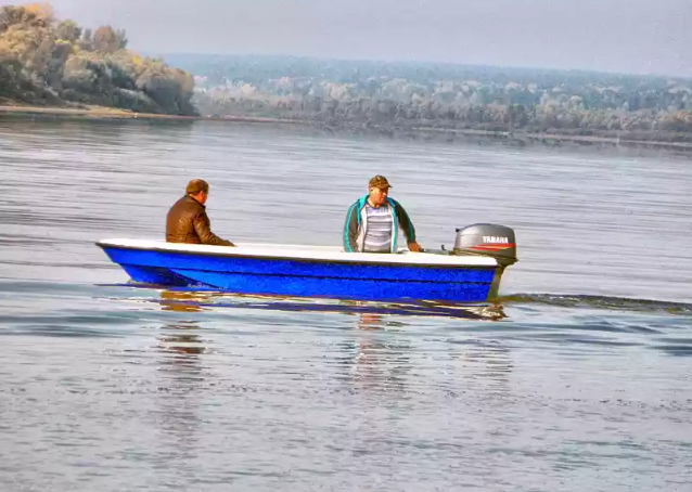 Стеклопластиковая лодка Wyatboat 430 тримаран в Владимире