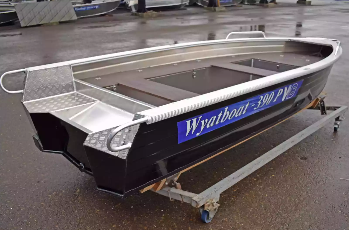 Алюминиевая лодка Wyatboat-390РМ в Владимире